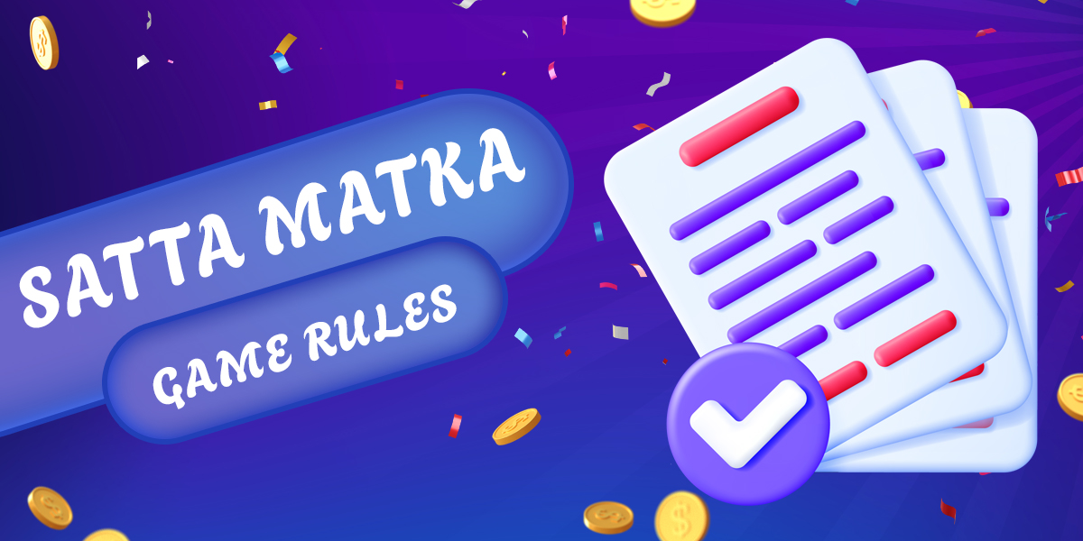 Full list of Satta Matka rules